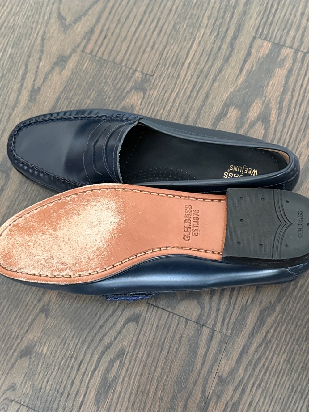G.H bass women’s weejuns Whitney penny loafer 9.5 - Picture 4 of 6
